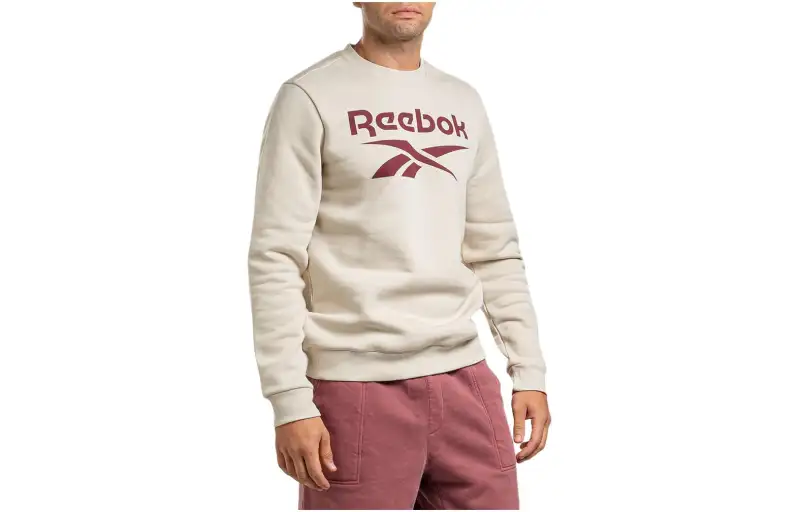 Reebok Identity Stacked Sweatshirt Men's Khaki