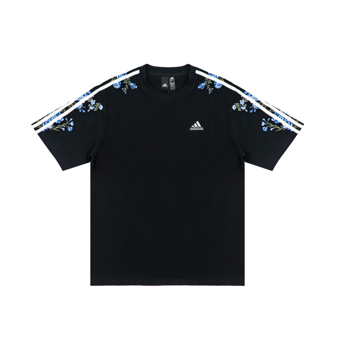 Adidas T-Shirts Unisex Black Crew Neck Moderate