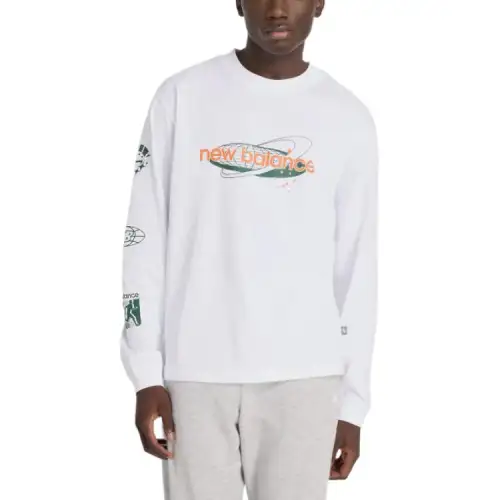 New Balance SS25 T Shirt Men's White