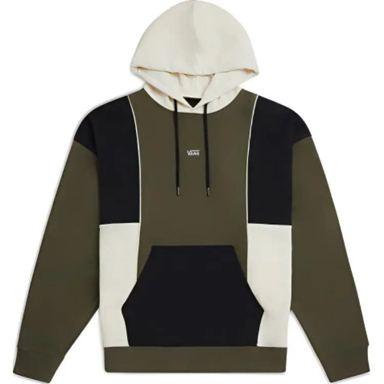 Vans Sweatshirts Unisex Green Hooded (Non-detachable) Moderate