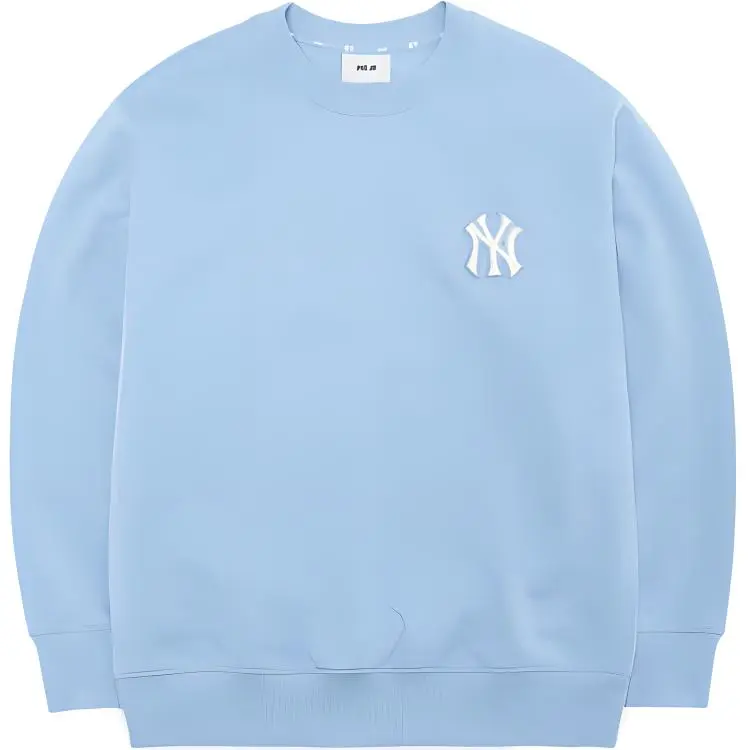 MLB Sweatshirts Unisex Blue Crew Neck Moderate