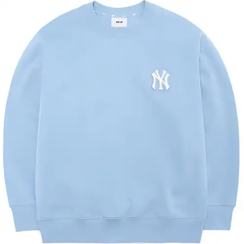 MLB Sweatshirts Unisex Blue Crew Neck Moderate Regular