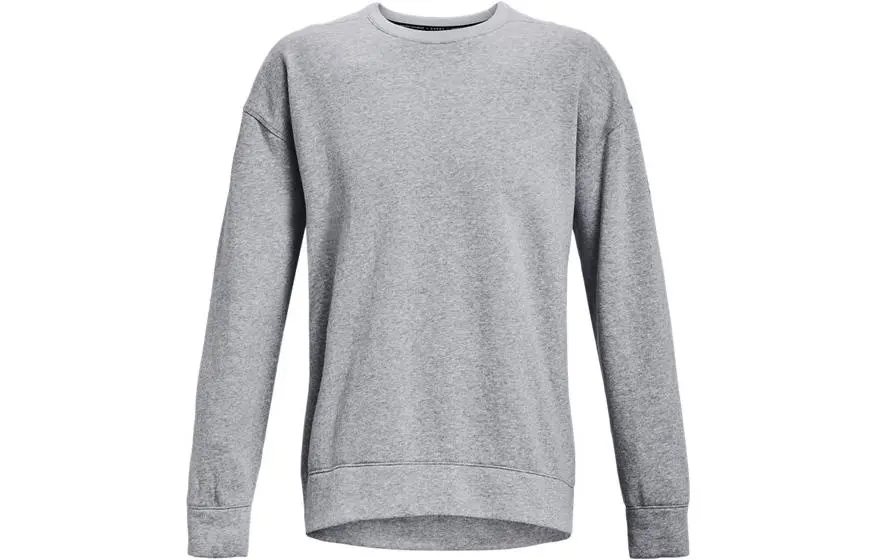 Under Armour Sweatshirts Men's Gray Crew Neck Moderate Regular