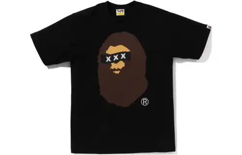 Bape X God Selection Xxx Ape Head Tee