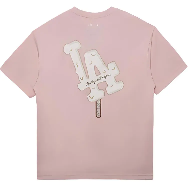 New Era X MLB SS24 NY LA Men's Short-Sleeve T-Shirt Pink