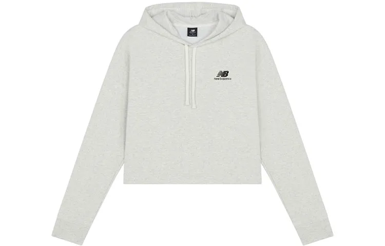 New Balance Sweatshirts Unisex Gray Hooded Moderate Other