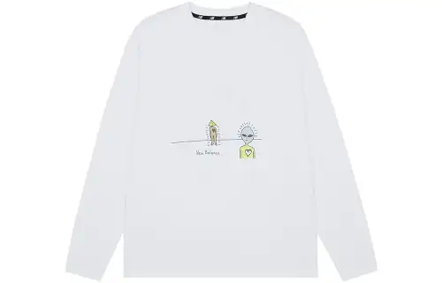 New Balance New Balance X Cayl Balaclava Sweatshirts Unisex White Crew Neck Moderate