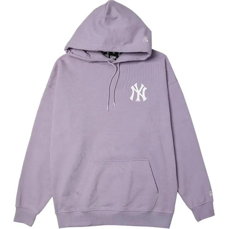 New Era Sweatshirts Unisex Purple Hooded Moderate Regular