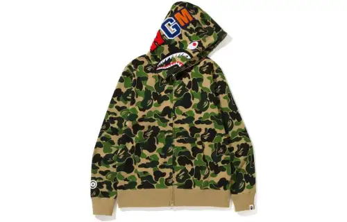 Bape Big Abc Camo Shark Full Zip Hoodie