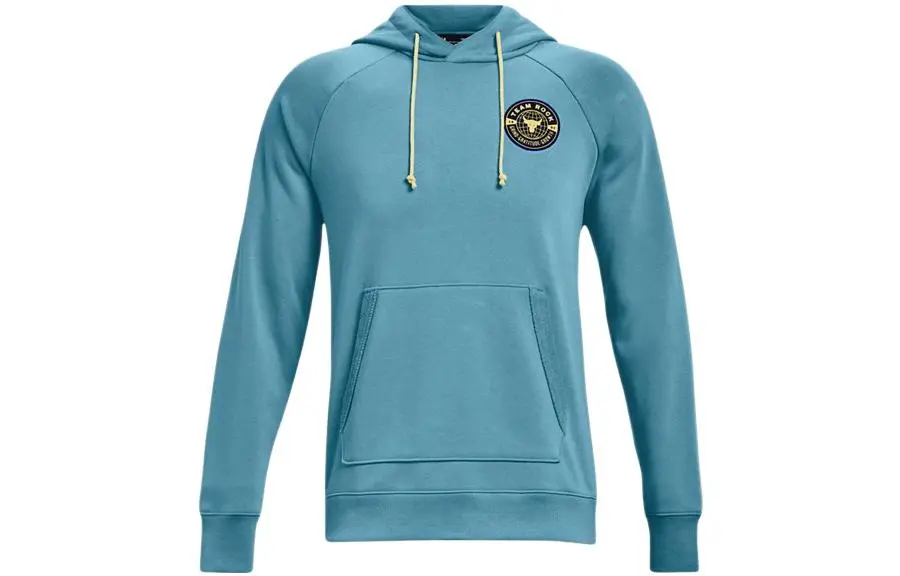 Under Armour Project Sweatshirts Men's Blue Hooded Moderate Regular