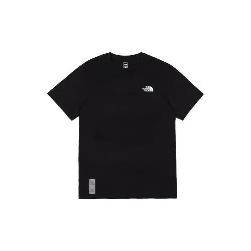 The north face, uniform, amber fresh black short sleeve T-shirt, custom-made