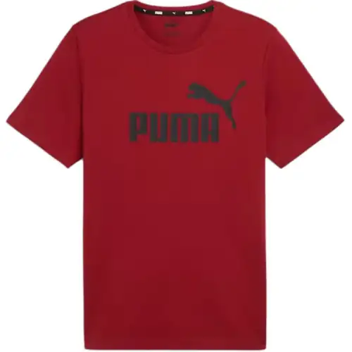 PUMA ESSENTIALS T Shirt Men's Dark Red