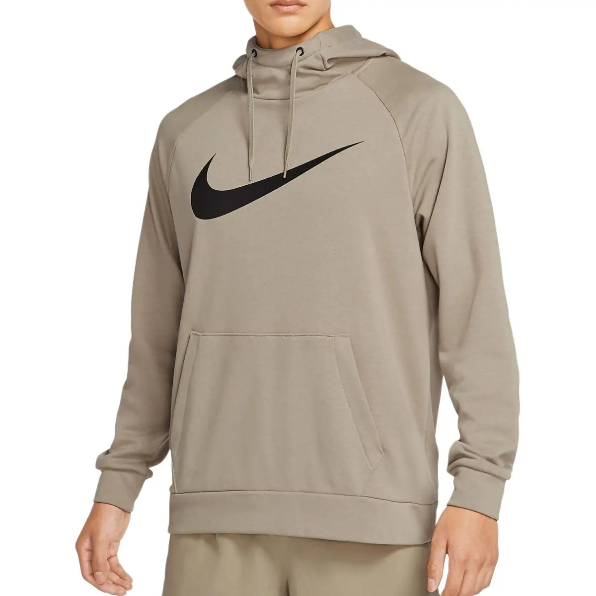 Nike Sweatshirts Men's Khaki Hooded Thickened Other