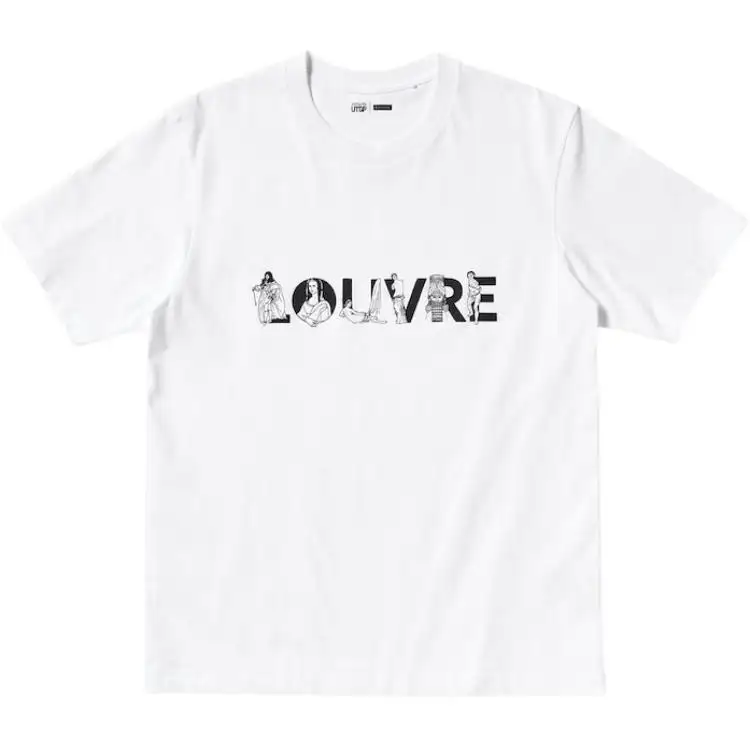 UNIQLO x LUFUGONGBOWUGUAN,LIANMINGKUAN T Shirt Unisex White