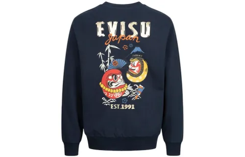 EVISU Sweatshirts Men's Crew Neck Moderate Regular