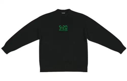 Balenciaga 520 Capsule Sweatshirt Unisex Black