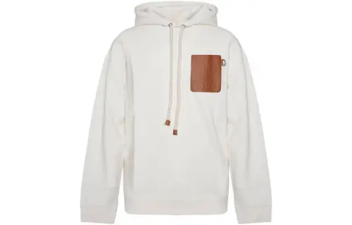 LOEWE Anagram Patch Drawstring Hoodie