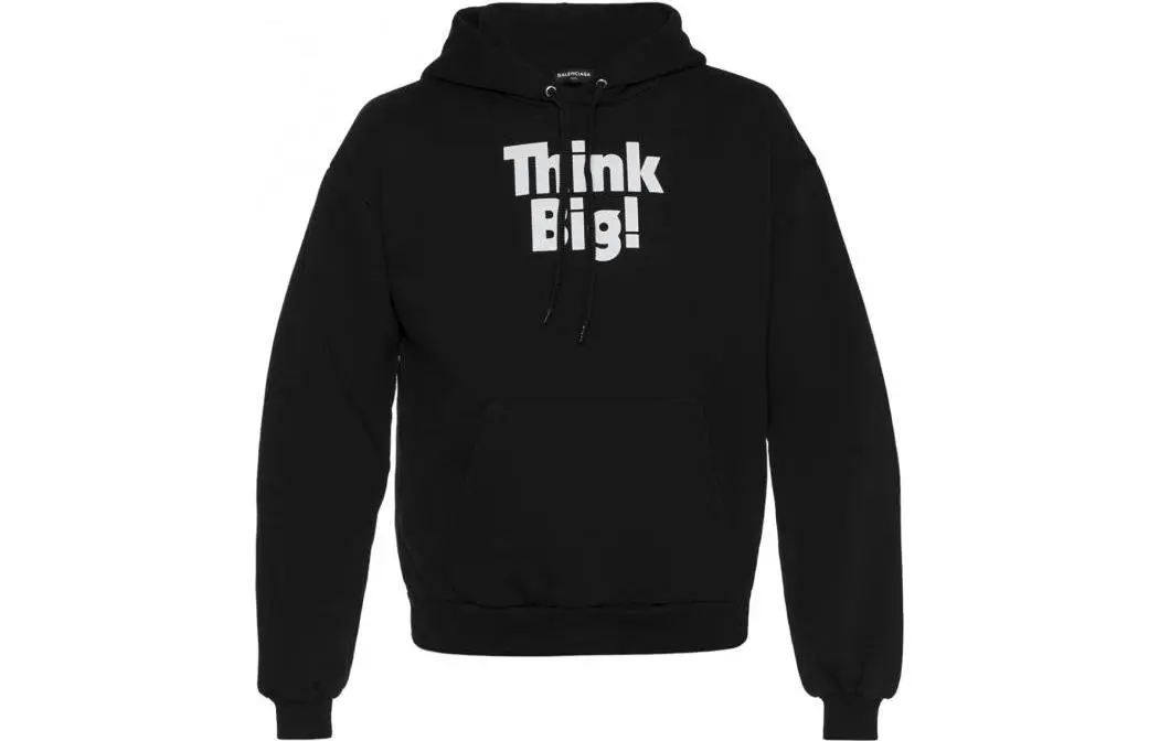 Balenciaga FW19 Sweatshirt Regular Fit Men's Black