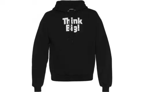 Balenciaga FW19 Sweatshirt Regular Fit Men's Black