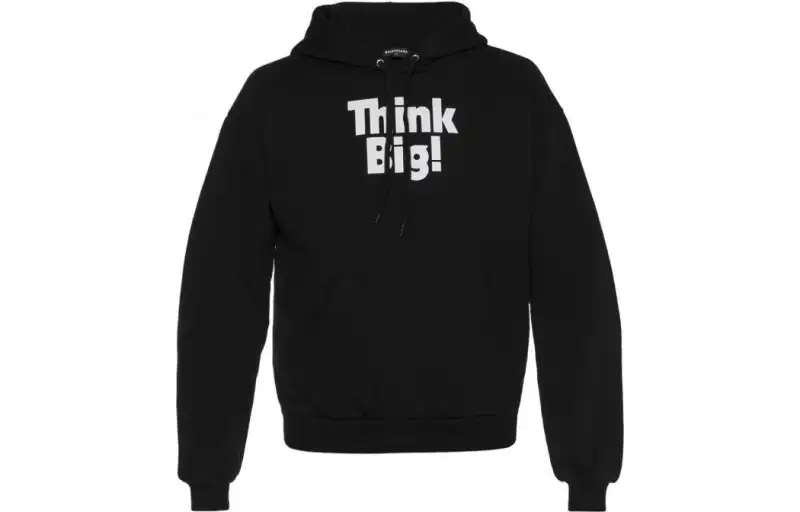 Balenciaga FW19 Sweatshirt Regular Fit Men's Black