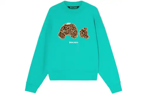 PALM ANGELS Leopard Bear Sweatshirt