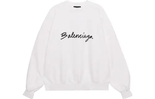 Balenciaga Script Logo Crewneck