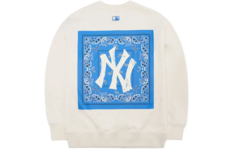 MLB Sweatshirt Fall Unisex White