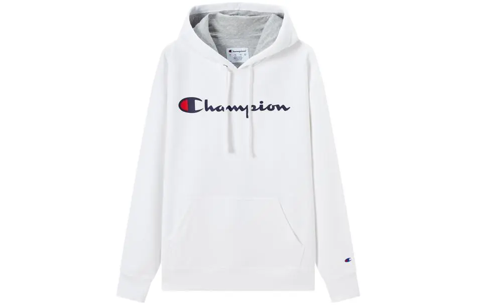 Champion Sweatshirts Men's Hooded Thickened Straight Fit
