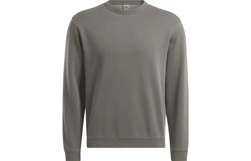 Reebok Classic Fleece Natural Dye Sweatshirt Unisex Lime Gray