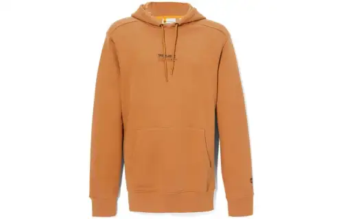 Timberland Sweatshirts Unisex Brown Hooded Moderate