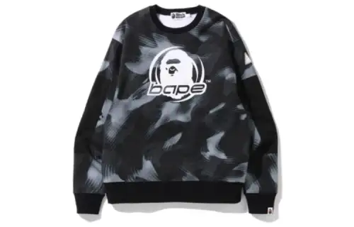Bape Stroke Camo Relaxed Fit Crewneck