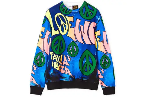 LOEWE SS22 Sweatshirt Men's Multicolor