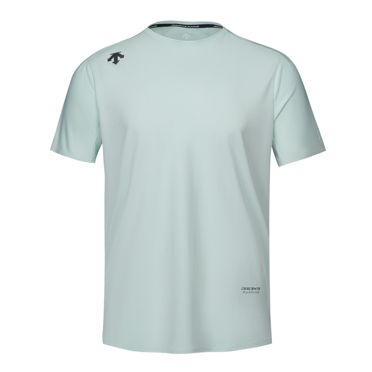 DESCENTE WOMENS RUNNING T Shirts Men’s Crew Neck Moderate