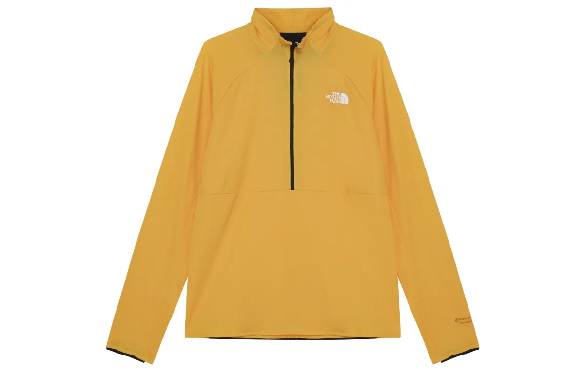 THE NORTH FACE Sweatshirts Men's Yellow Stand Collar Moderate Other