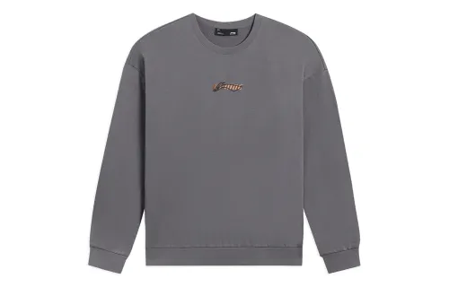 Li Ning Sports Life Collection Sweatshirt Unisex Rattan Umber Couple's