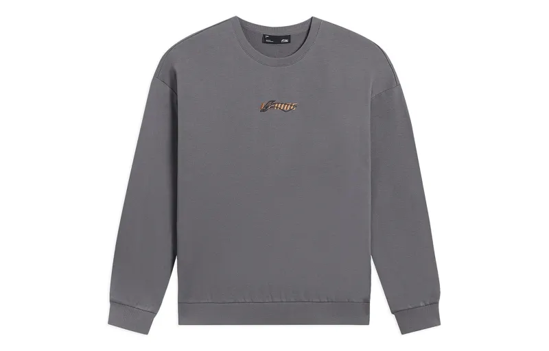 Li Ning Sports Life Collection Sweatshirt Unisex Rattan Umber Couple's