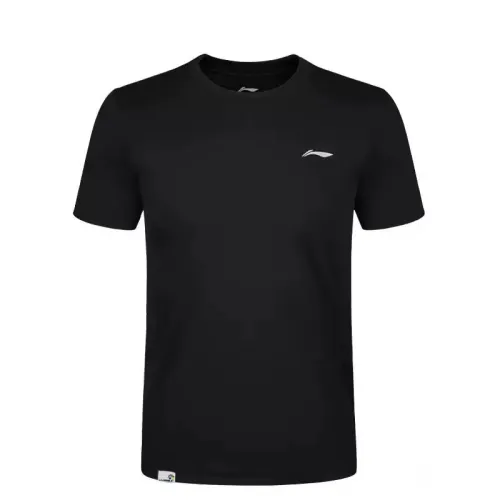 Li Ning T Shirts Unisex Crew Neck Thin Straight Fit