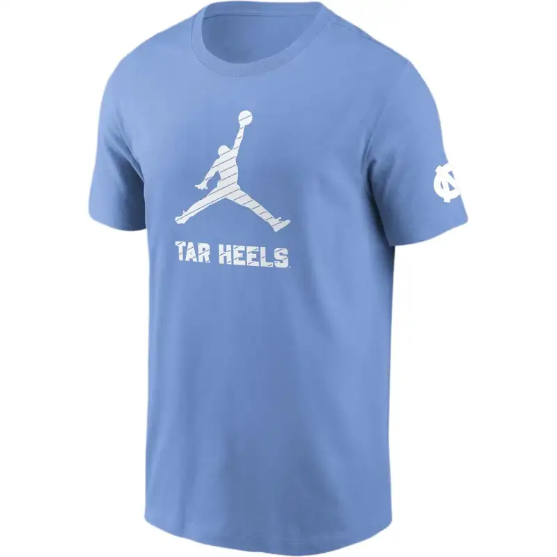 JORDAN North Carolina Tar Heels Campus Mascot Men's JORDAN College T-Shirt