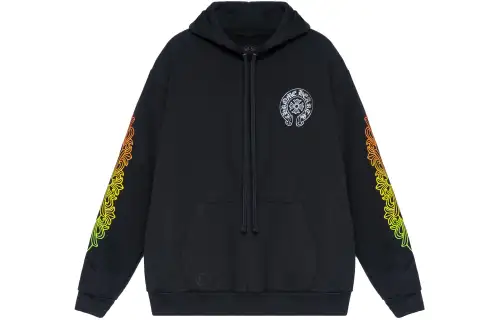 Chrome Hearts Floral Sleeve Gradient Made In Hollywood Hoodie