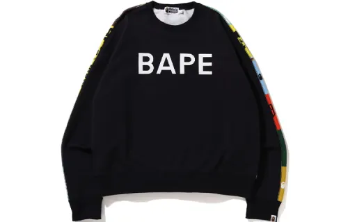 A BATHING APE Sweatshirts Men's Crew Neck Moderate Regular