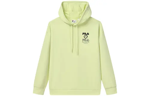 FILA Sweatshirts Men's Cyan Yellow Hooded Moderate