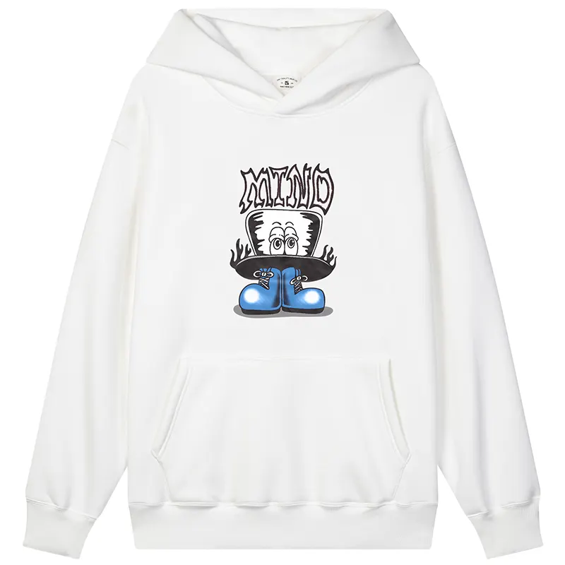 MIND ERROR Sweatshirts Unisex Hooded Thickened Regular
