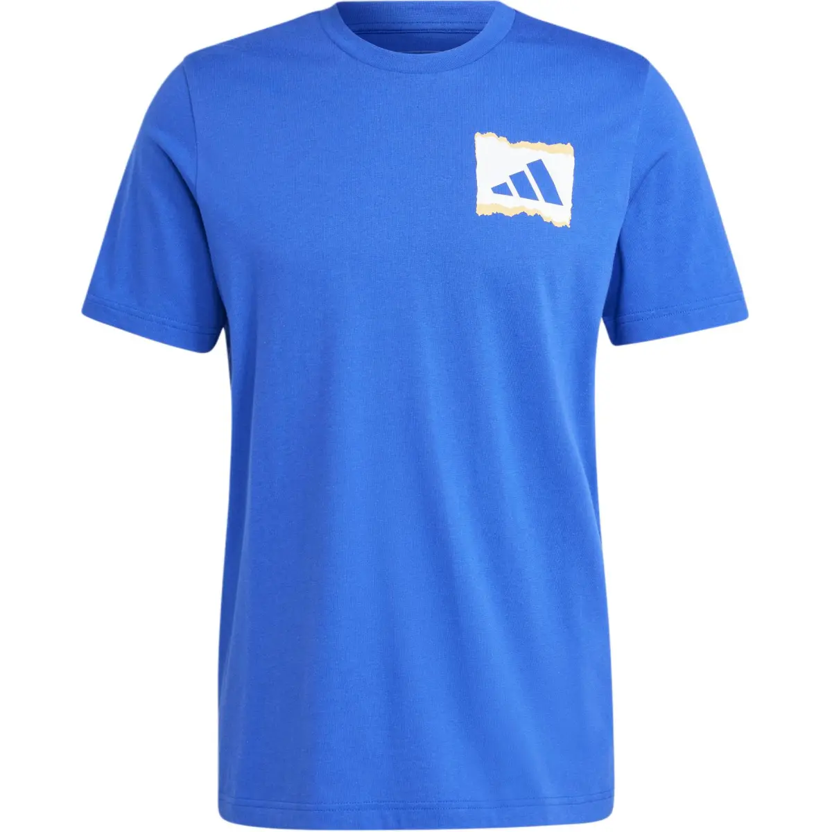 Adidas T Shirt Men's Semi Fluorescent Blue