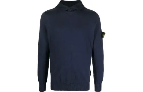 STONE ISLAND Sweatshirts Men's Marine Blue Hooded Moderate