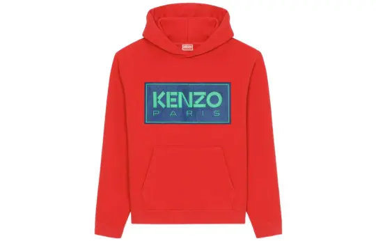 Kenzo logo-print cotton hoodie