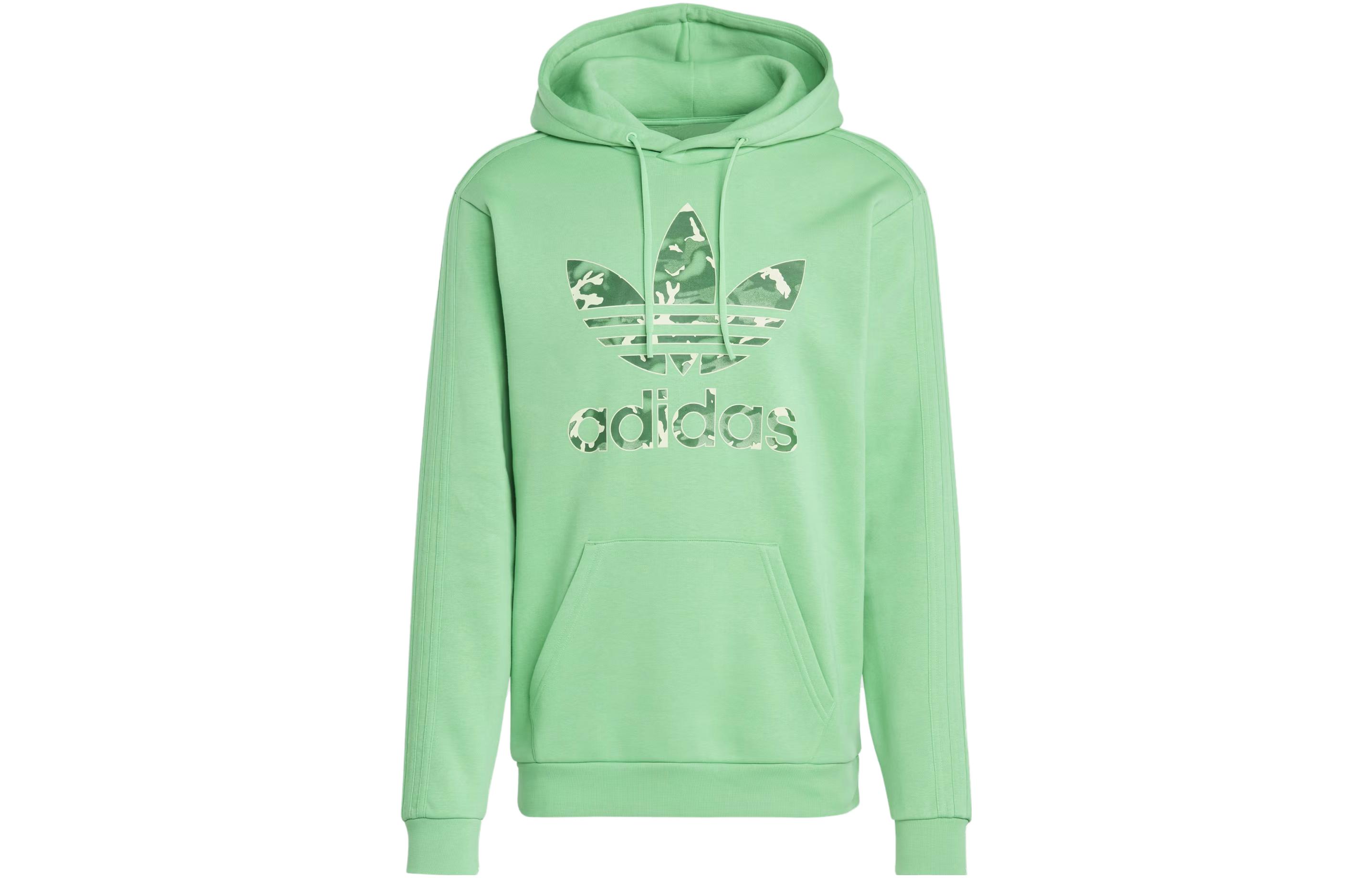 Adidas Originals Graphics Camo Infill Hoodie Sweatshirt Men's Green
