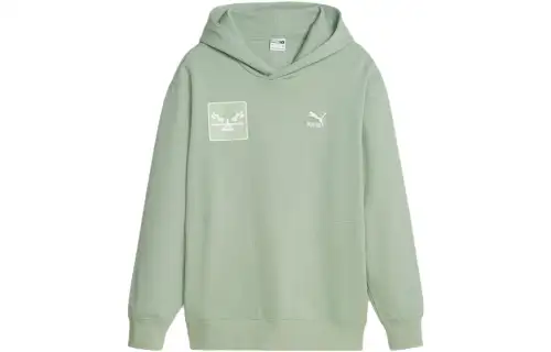 PUMA Hoodie « Icons Of Unity » Classics Sweatshirt Unisex Mist Green