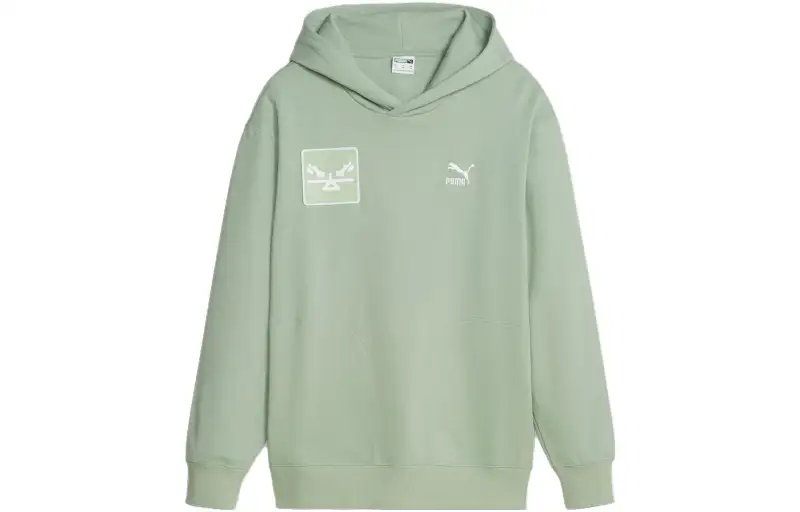PUMA Hoodie « Icons Of Unity » Classics Sweatshirt Unisex Mist Green