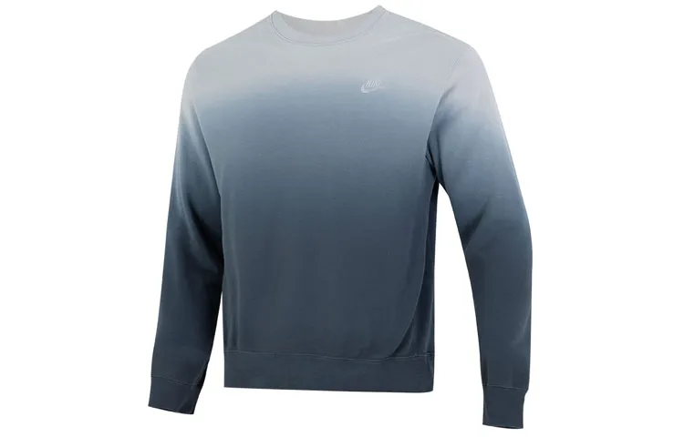 Nike Sweatshirts Men's Sky Blue Crew Neck Moderate