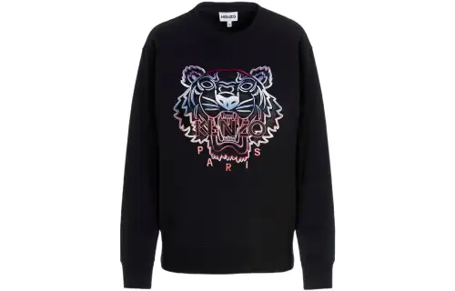 KENZO Classic Tiger Head SS22 Sweatshirt Men's Black